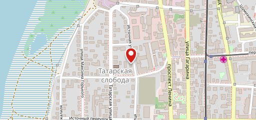 Узбечка ОШ на карте