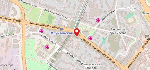 В Белке на карте