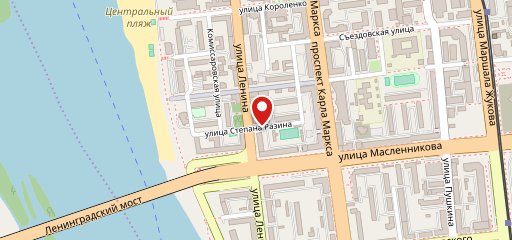 Арт кафе в Доме актёра на карте
