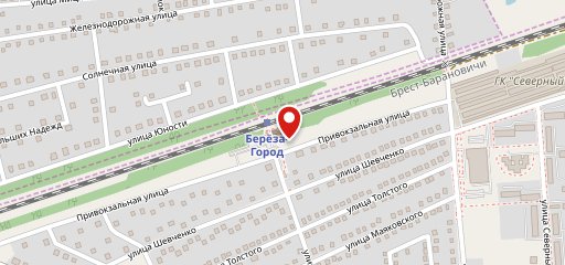 В Дубках на карте