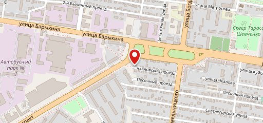 В гараже на карте