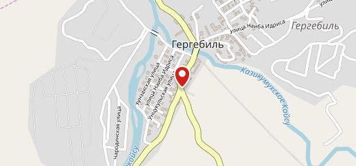 В Горах на карте