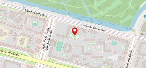 В Камышах на карте