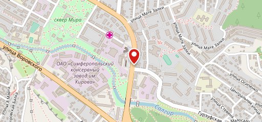 В лаваше на карте