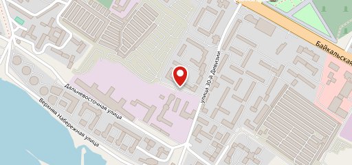 В Лазурном, кафе-позная на карте