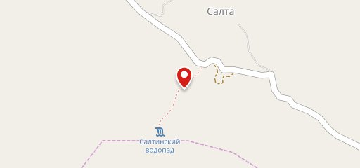 В скале на карте