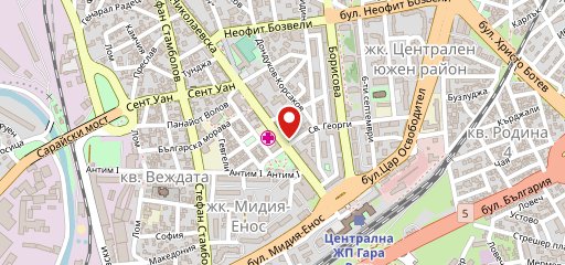 Vadis на карте