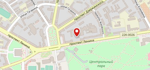 Вафельная Фантазия на карте