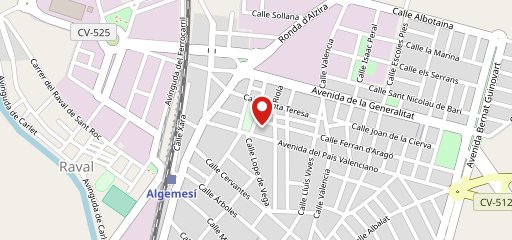 Valencia на карте