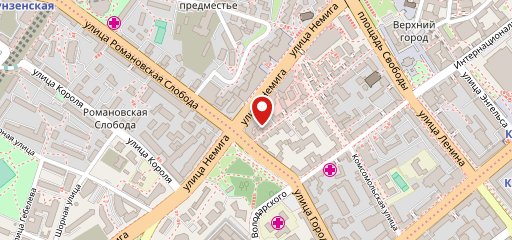 Валенка на карте