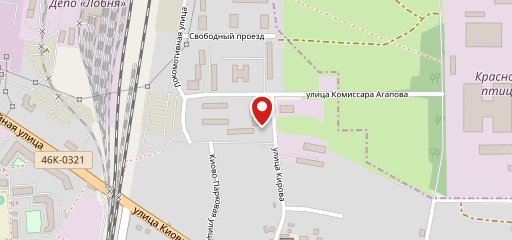 Булочная на карте