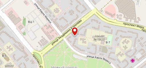 Ванта Хлебный на карте