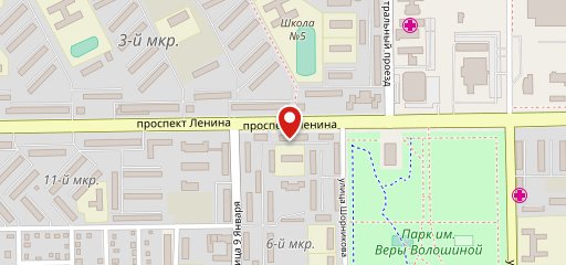 Ватрушка на карте