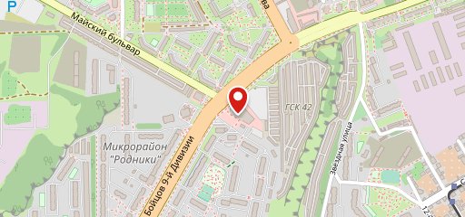 Ватрушка на карте