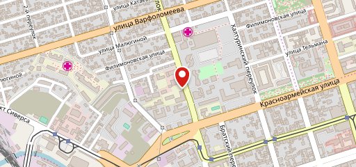 Ватрушка на карте