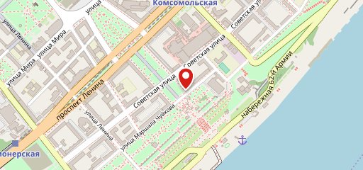 Ватрушка на карте