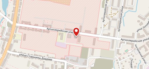 ВДНХ на ул Артиллерийской на карте