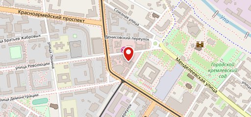 Вдуше Lounge на карте