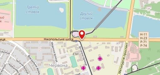 Кафе Вечер на карте