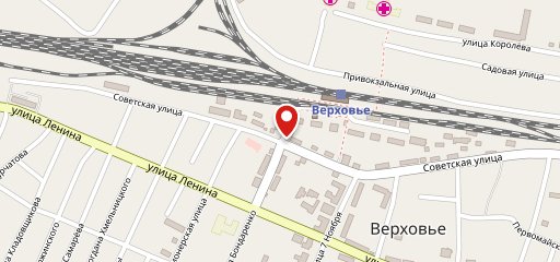 Вечернее на карте