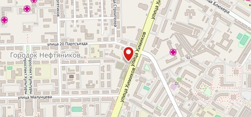 Вечерние зори на карте