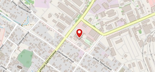 Вечерний Баку на карте