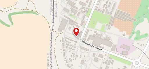 Вечерний Баку на карте