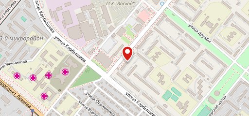 Вега на карте