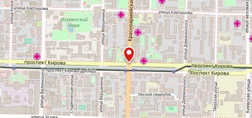 Вегетарианское Кафе "Рада и К" на карте