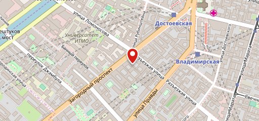 Вегетарианское кафе "Счастливые люди" на карте