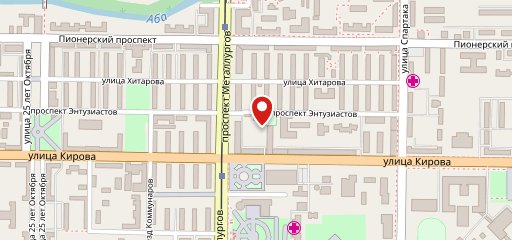 Вегетарианское Ведическое кафе "Гауранга" на карте