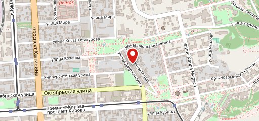 Вейп-бар в Пятигорске на карте