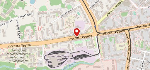 Вейп шоп «Джангл Вейп» в Витебске Vape shop «Jungle Vape” на карте