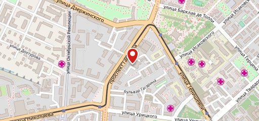 Столовая Облпотребсоюза на карте