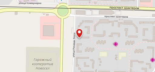 Велвет на карте