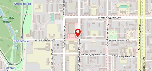 Венёвский пекарь на карте