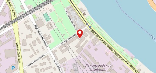 Обухов на карте