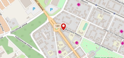 Vенеция на карте