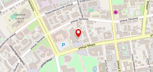 Венское на карте