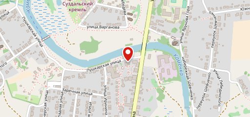 веранда Пушкарской слободы на карте