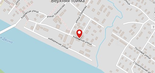 Верхнетоемская Столовая на карте