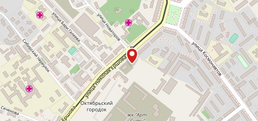 Верный на карте