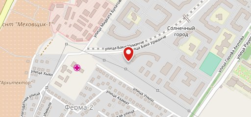 Верный на карте