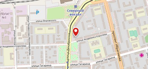 Верный на карте