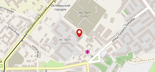 Верный на карте