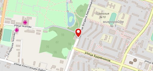 Лагуна на карте