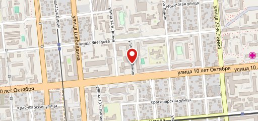 Верона, Пиццерия на карте