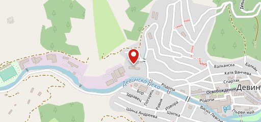 Ресторант Вероника - Девин на карте