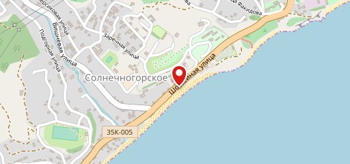 Куру Озен на карте