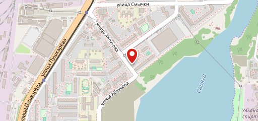 Веселый кабан, бар на карте